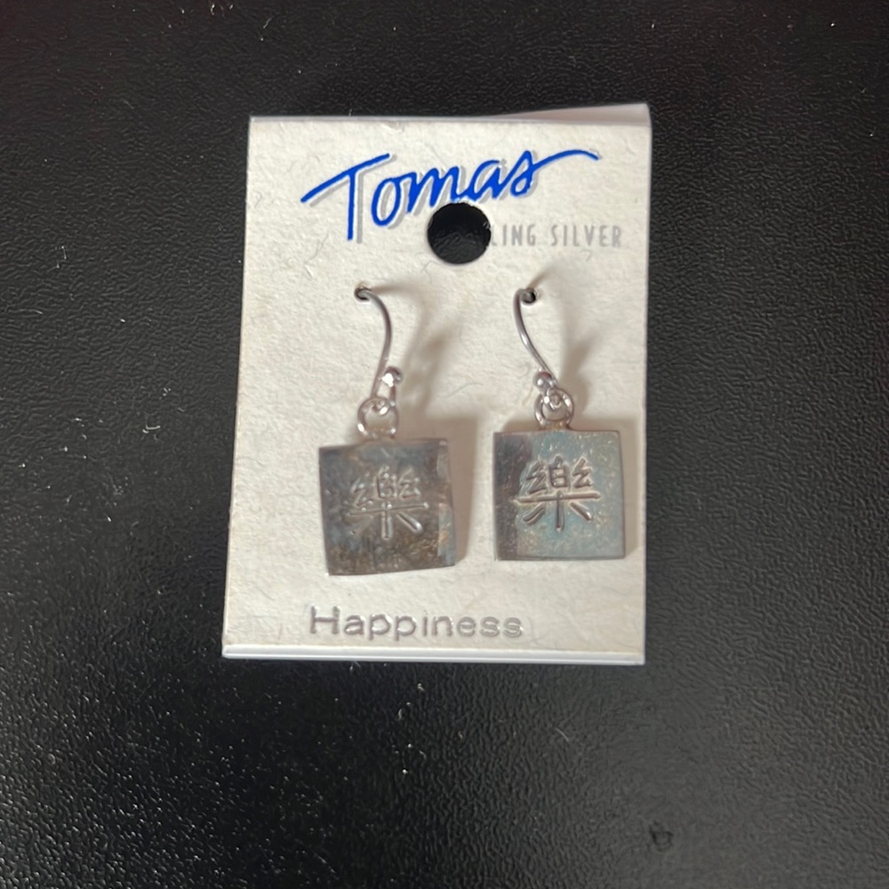 Sterling silver Tomas dangles
